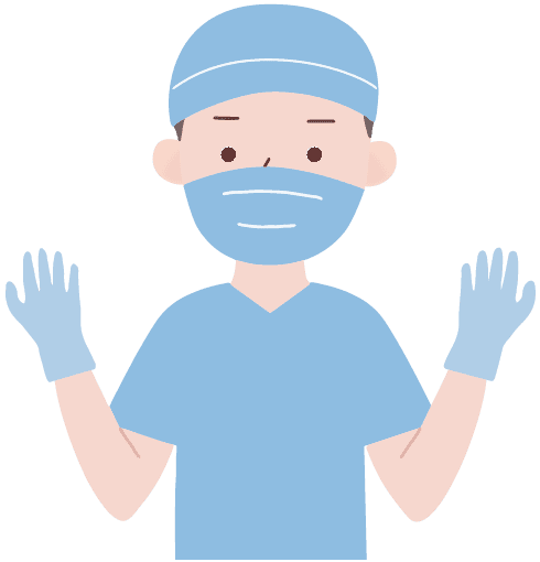 手術する医師